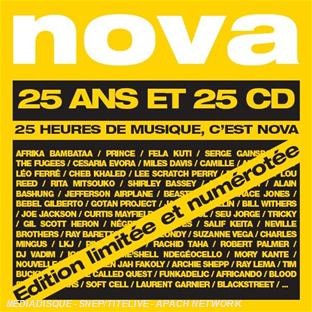 Coffret Nova 25 ans  (la boite jaune)